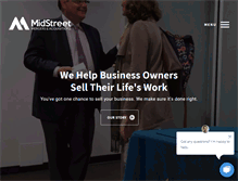 Tablet Screenshot of midstreet.com